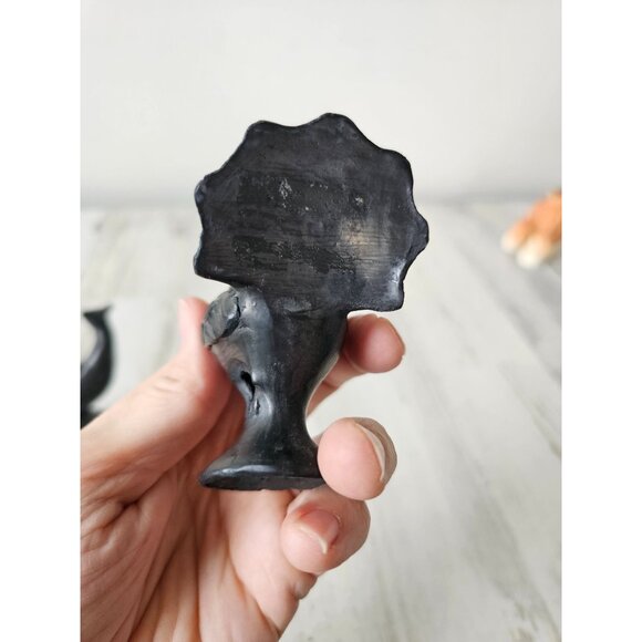 Vintage bird unique statue figurine mini rooster whistle as is‎ set - Picture 10 of 13